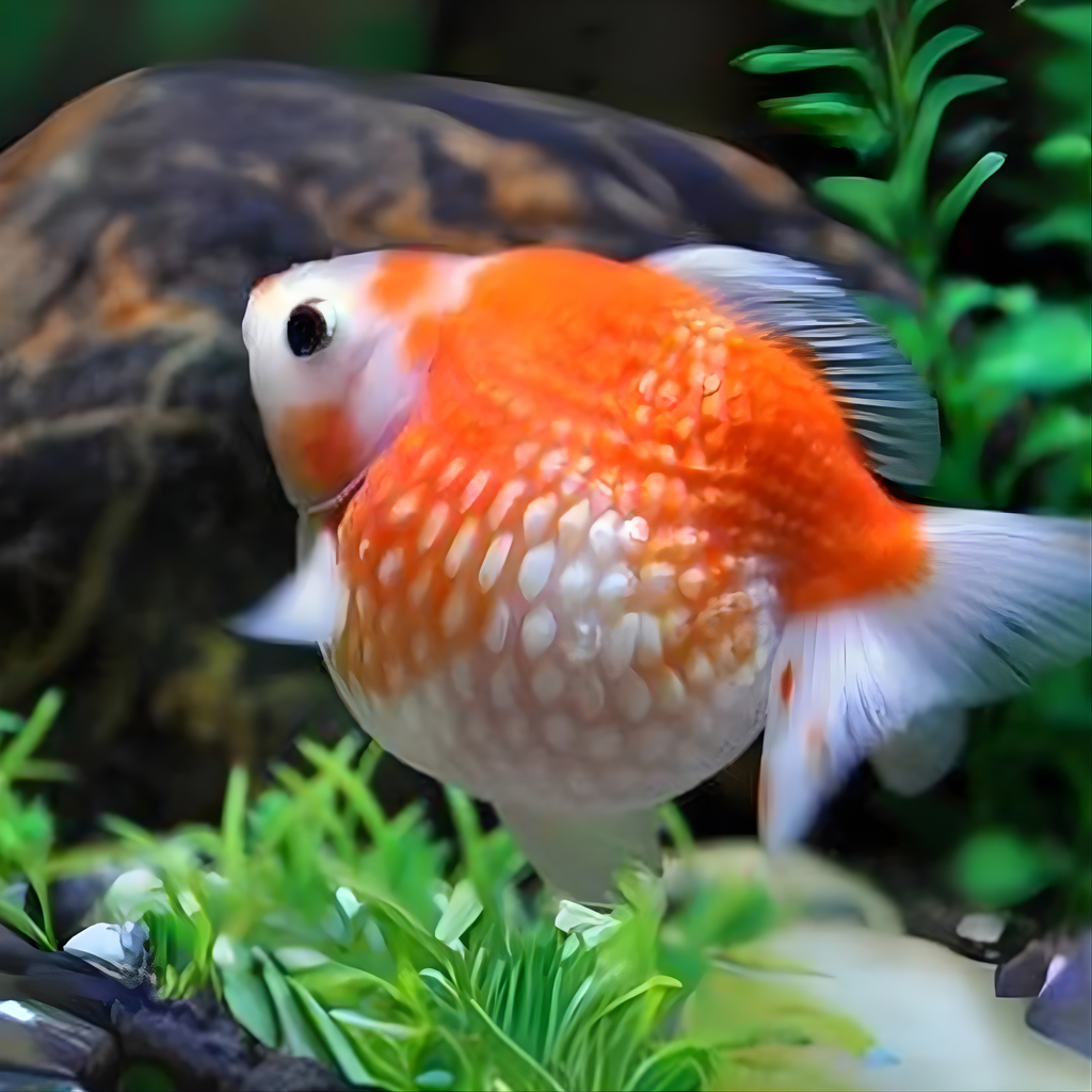 Live Fish Gold Fish Pearlscale (2-3 cms) | Single